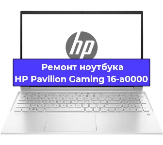 Чистка от пыли и замена термопасты на ноутбуке HP Pavilion Gaming 16-a0000 в Екатеринбурге